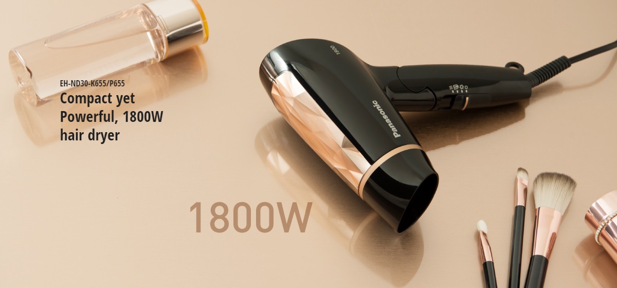 Panasonic 1800W Basic Heat Protection Hair Dryer EH-ND30